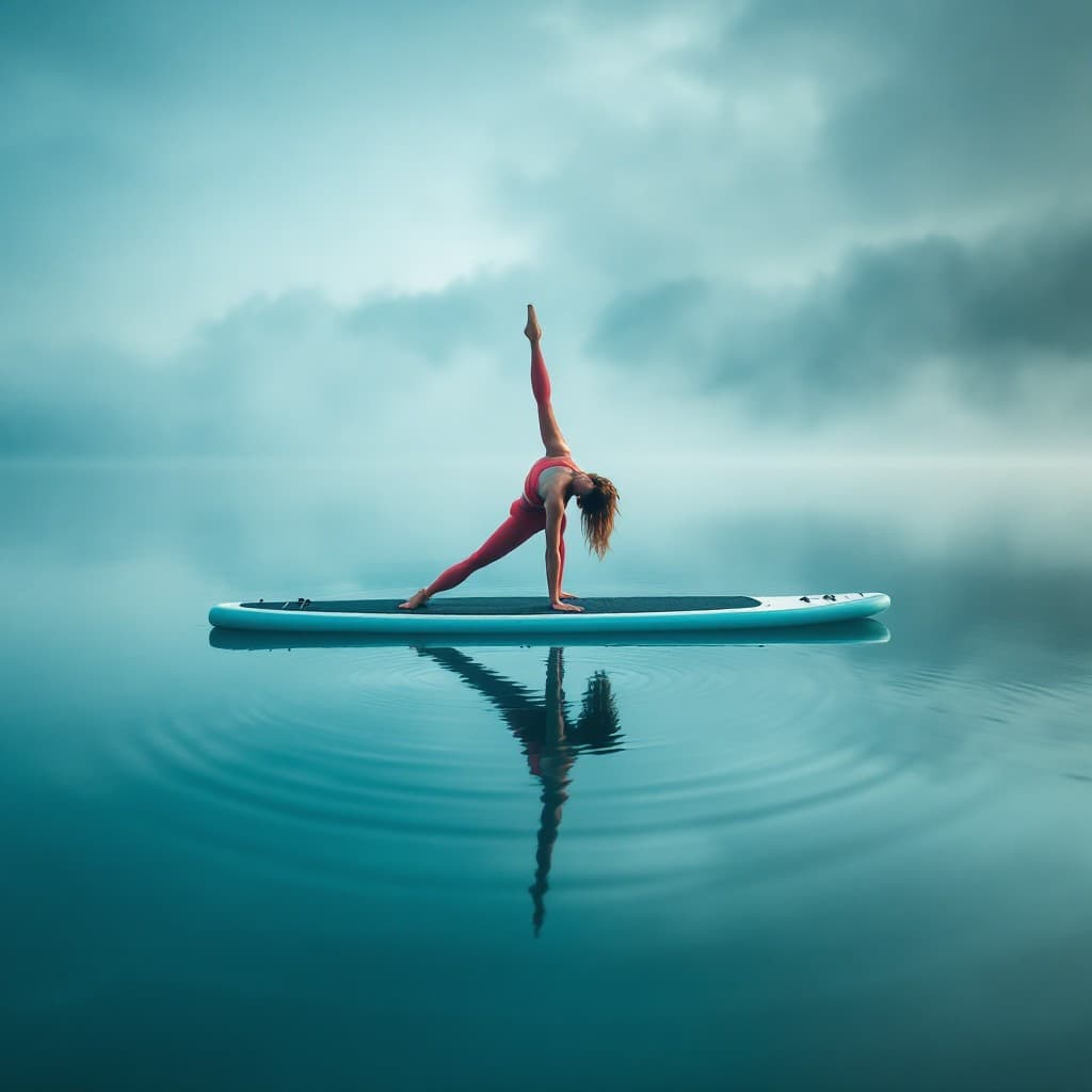 What practicing on the water taught me about balance