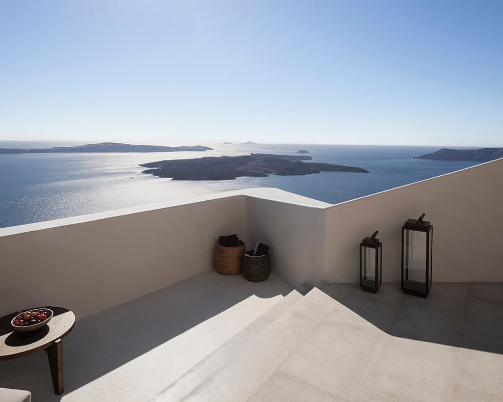 Aegean Blue Escape retreat in Santorini, Greece